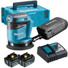 Levigatrice eccentrica Makita dbo180rtj 18v | Batteria agli ioni di litio da 5,0 Ah - dbo180rtj