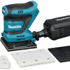 Makita dbo480z | accu handpalm vlakschuurmachine | 18v | zonder accu's en lader | in doos - dbo480z