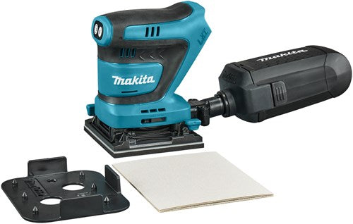 Levigatrice orbitale palmare a batteria Makita dbo481z | 18v| senza batterie e caricabatterie | nella scatola - dbo481z