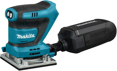 Levigatrice orbitale palmare a batteria Makita dbo482z | 18v| senza batterie e caricabatterie | nella scatola - dbo482z