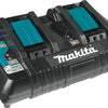 Makita dc18rd oplader voor gelijktijdig 2 accu's snel opladen - duolader - 196933-6