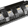 Caricabatterie Makita DC18SF per 4 batterie