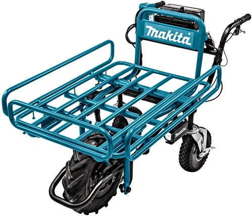 Makita dcu180zx1 | carriola 18v | con supporto per il trasporto | senza batterie e caricabatterie, in scatola - dcu180zx1
