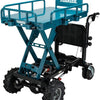 Makita dcu601z lxt 2x18 v trasportatore di batterie con sollevatore a forbice | senza batteria e caricabatterie | in cassa - dcu601z