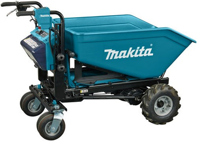 Makita dcu603z | carriola a batteria | 2x18v| con secchio | corpo | senza batterie e caricabatterie