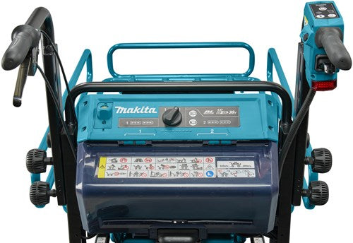 Carriola a batteria Makita dcu604z con portapacchi | 2x18v| corpo | senza caricabatterie