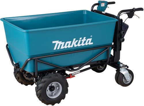 Carriola a batteria Makita dcu605z con scatola di carico | corpo | 2x18v| senza caricabatterie