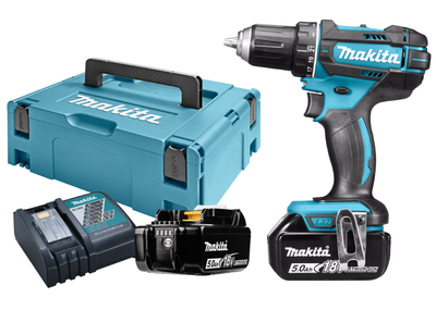Trapano avvitatore a batteria Makita 18v 5.0ah
