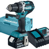 Makita ddf484rf1j trapano/avvitatore 18v brushless batteria 3,0 ah (1 pz), caricabatterie rapido, mbox