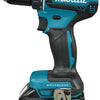 Makita ddf485rtj trapano avvitatore 18v brushless batteria 5.0 ah (2 pz), caricatore rapido, mbox