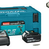 Makita ddf485rtj trapano avvitatore 18v brushless batteria 5.0 ah (2 pz), caricatore rapido, mbox