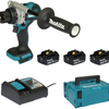 Makita ddf492rg3j | lxt accu boor- schroefmachine 18v in mbox (3x 6.0ah accu + snellader) - ddf492rg3j