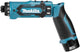 Makita df012dse 7,2v boor- schroefmachine 1,5 ah accu (2 st), lader, koffer - df012dse