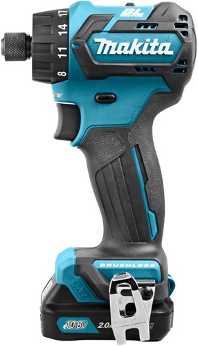 Trapano avvitatore a batteria Makita 12 V max 2,0 Ah