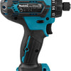 Makita df033dzj boor- schroefmachine 12 volt max excl. accu's en lader in mbox - df033dzj