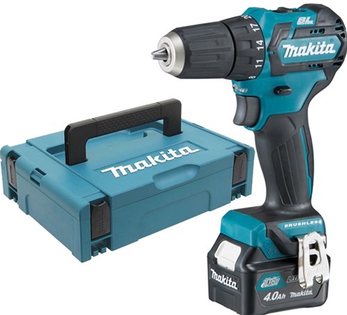 Makita df332dsmj 12 v max boor- schroefmachine 2x 4.0ah in mbox - df332dsmj