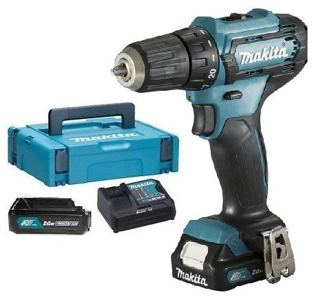 Makita df333dsaj boor- schroefmachine | 12v max (10,8v) 2.0ah li-ion schuifaccu - df333dsaj