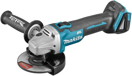 Amoladora angular Makita dga506z 18v cuerpo 125mm, con interruptor de bloqueo | sin pilas ni cargador y sin estuche - dga506z