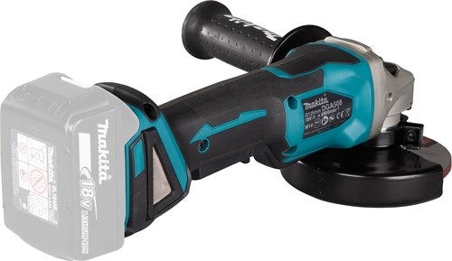 Amoladora angular Makita dga508z 18v cuerpo 125mm con interruptor de seguridad | sin baterías ni cargador - dga508z