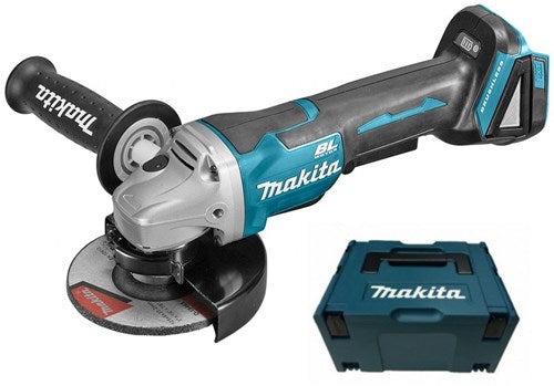 Amoladora angular a batería makita 18v 5.0ah desnuda