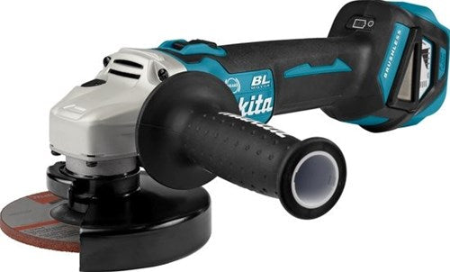Makita dga513z 18v haakse slijper 125mm body | zonder accu's en lader en zonder koffer - dga513z