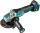 Makita dga520zj | 18v | amoladora angular | 125 mm | bloqueo x | sin baterias ni cargador en m-box dga520zj