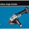 Makita dga521zx1 | 18v| smerigliatrice angolare | 125 mm | x-lock | corpo | senza batterie e caricabatterie | con interruttore di blocco - dga521zx1