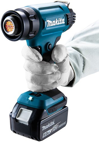 Makita DHG180Z - Pistola ad aria calda a batteria senza fili 18V LXT | senza batterie e caricabatterie - dhg180z