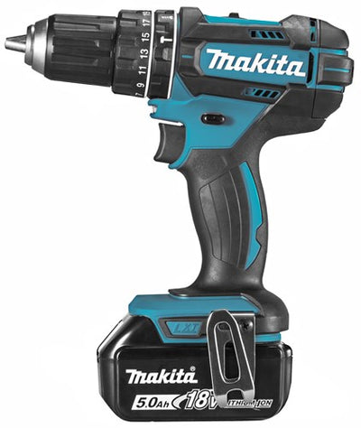 Taladro/destornillador de impacto inalámbrico Makita 18v 5.0ah