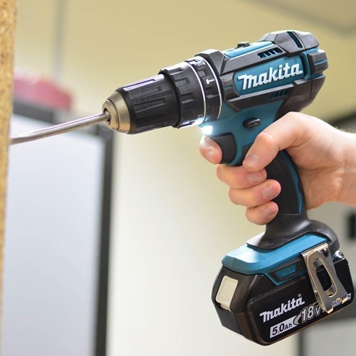 Makita dhp482zj 18v (klop)boor-schroefmachine | zonder accu's en lader in m-box koffer