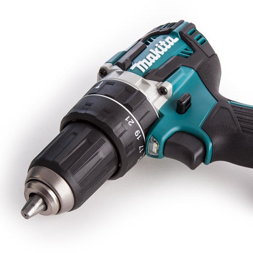 Makita dhp484rtj accuklopboormachine 18v 5,0ah li-ion (2st), snellader, mbox