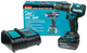 Makita dhp487sf trapano/avvitatore a percussione 18v brushless 3,0 ah batteria (1 pz), caricabatterie