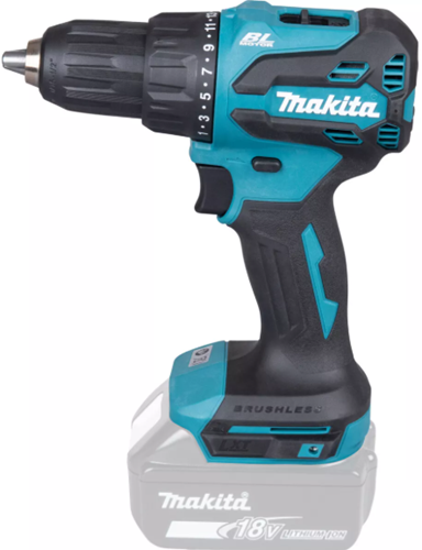 Makitadhp490z | trapano a percussione a batteria | senza spazzole | 18v| corpo | senza caricabatteria - dhp490z
