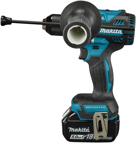 Trapano/avvitatore a percussione a batteria Makita dhp492rtj | 18v| incl. 2x 5,0 Ah e caricabatterie rapido in mbox - dhp492rtj