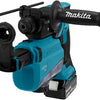 Taladro percutor combinado a batería makita mr182twju 18v | sds-plus | 5.0ah en mbox con extracción de polvo - hebr182twju