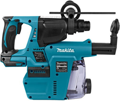 Martillo combinado a batería Makita 18v desnudo con extracción de polvo