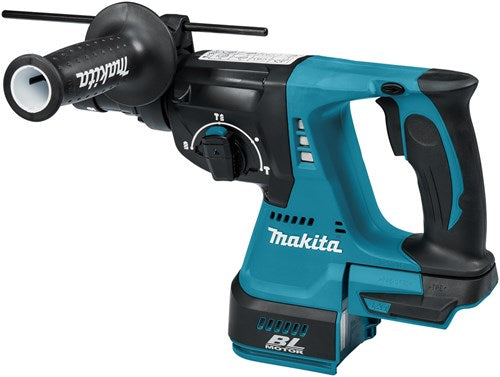 Martillo combinado Makita mr243z de 18 voltios | sds-plus | con cabezal de perforación intercambiable | sin pilas ni cargador ni estuche -MR243z