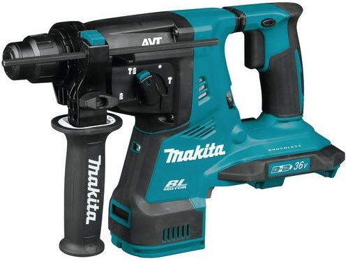 Taladro percutor inalámbrico Makita mr281z | 2x18v de iones de litio | sds-plus | sin baterias ni cargador