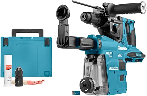 Martello combinato a batteria Makita 2x18v nudo (aws)