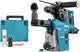 Martello combinato a batteria Makita 2x18v nudo (aws)