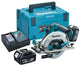 Sierra circular makita dhs680rtj 18v 165 mm | 5.0ah li-ion - dhs680rtj