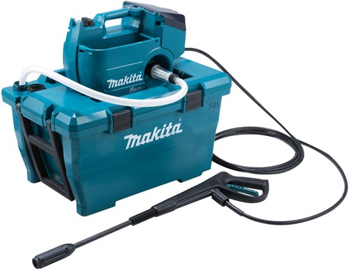 Makita dhw080zk | lxt | 2x18v| idropulitrice | 80bar | senza batterie e caricabatterie, in custodia - dhw080zk