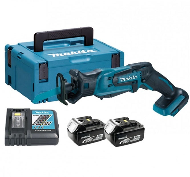 Sierra alternativa a batería makita djr183rtj lxt 18v 5.0ah li-ion