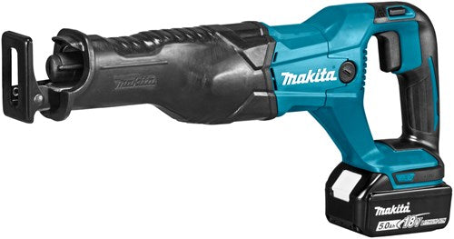 Makita djr186rte 18v accu reciprozaag | 5,0 ah accu (2 st), snellader, koffer