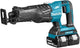 Makita DJR360PT2 - Sierra alternativa 2x18 V batería 5,0 Ah (2 uds), cargador rápido dúo, estuche