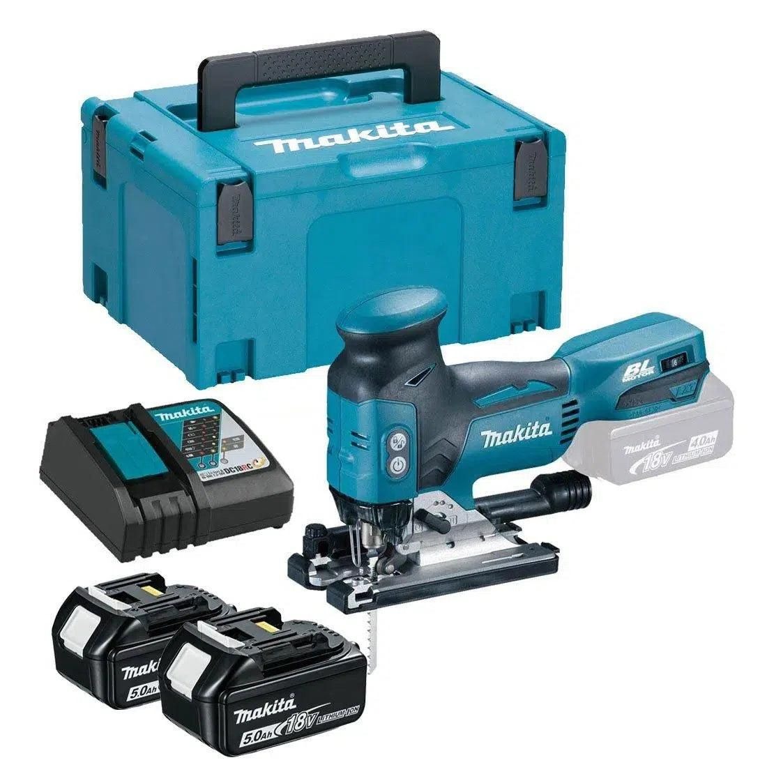Makita djv181rtj accu decoupeerzaag t-greep | 18v 5.0ah - djv181rtj