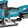 Sierra de calar inalámbrica Makita djv181rtj con mango en T | 18v 5.0ah-djv181rtj