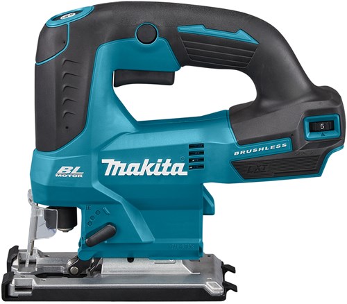 Makita djv184zj | sierra de calar inalámbrica | 18v | mango en d | sin pilas ni cargador | en caja m-box - djv184zj