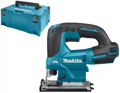 Makita djv184zj | sierra de calar inalámbrica | 18v | mango en d | sin pilas ni cargador | en caja m-box - djv184zj
