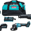 Makita dk0159g301 | conjunto combinado | 40v máximo | Batería de 4,0 ah | cargador rápido | df001g, ga005, jr001g | en bolsa